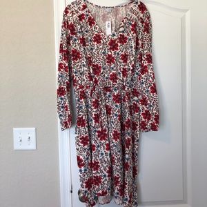 NWT Old Navy Tie Waist Dress sz XL